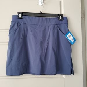 Columbia Skort Blue Large NWT Sportswear Active Fit